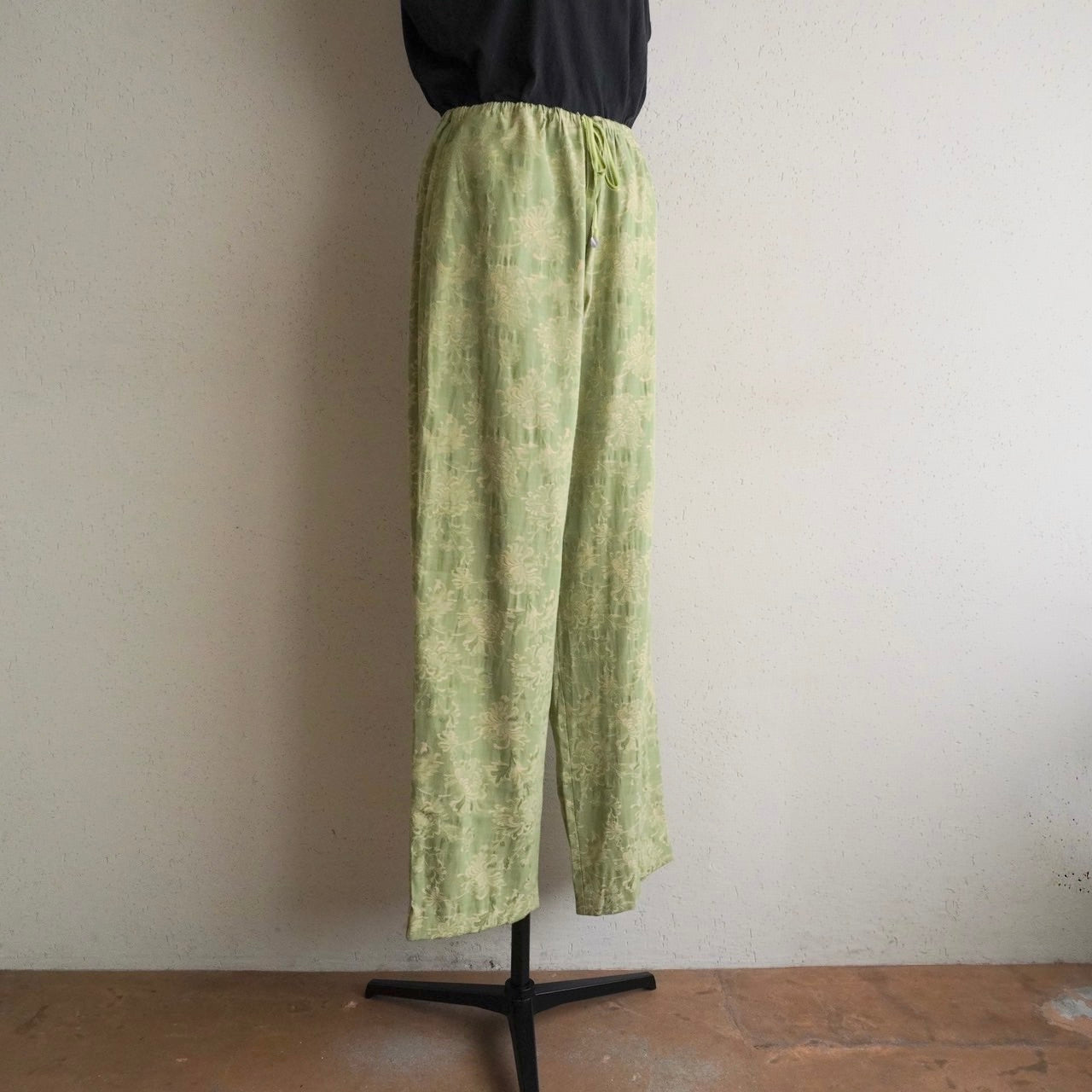 90s Pattern Wide  Pants