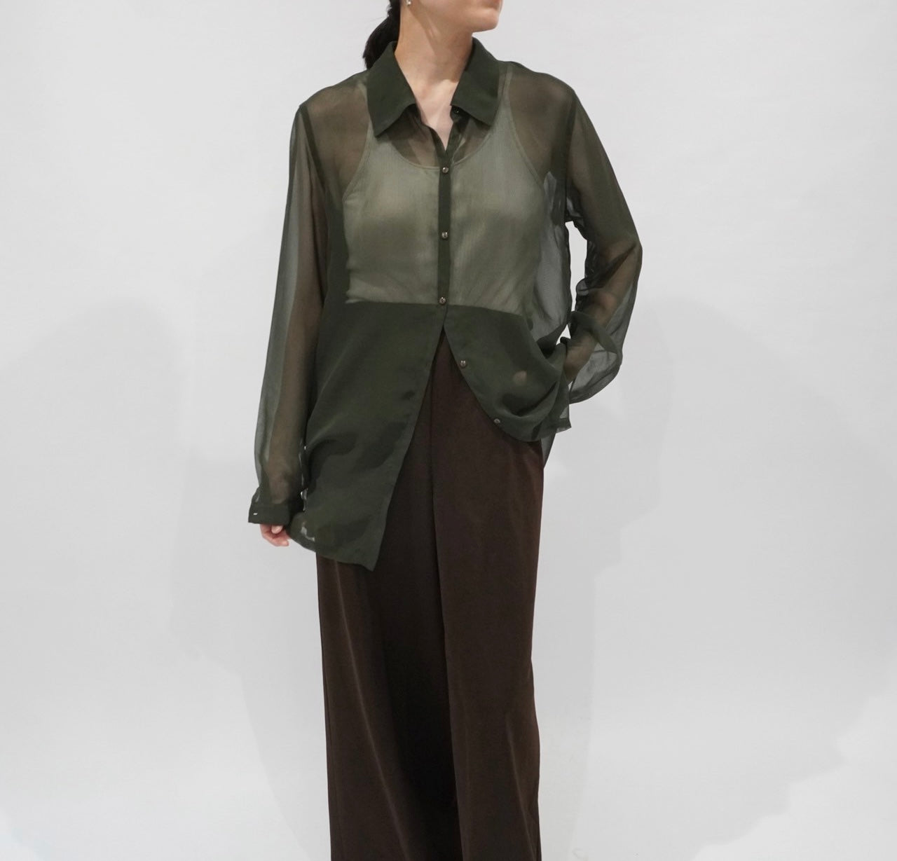 90s Sheer  Shirt