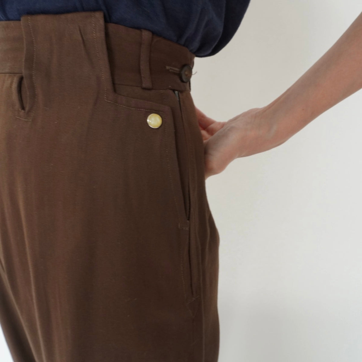60s Western High Waist Pants