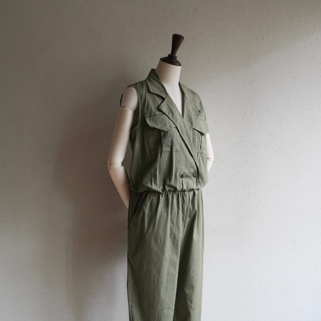 90s Sleeveless Jumpsuit Made in Italy