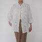 90s Linen Lace Shirt Made in Italy