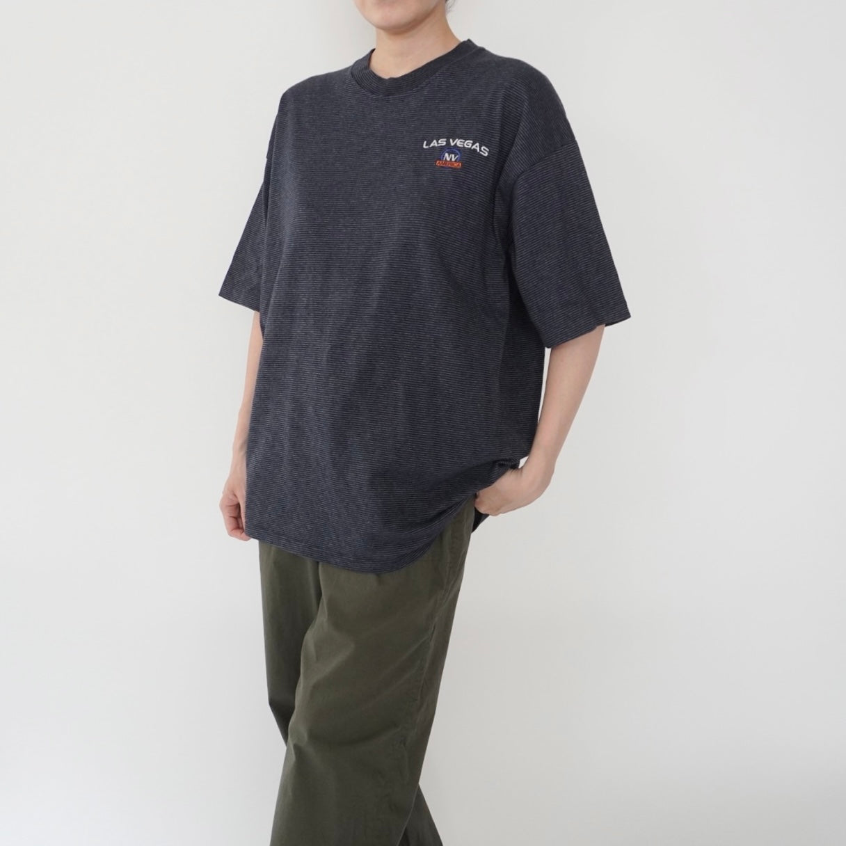 90s Striped T-shirt Made in USA