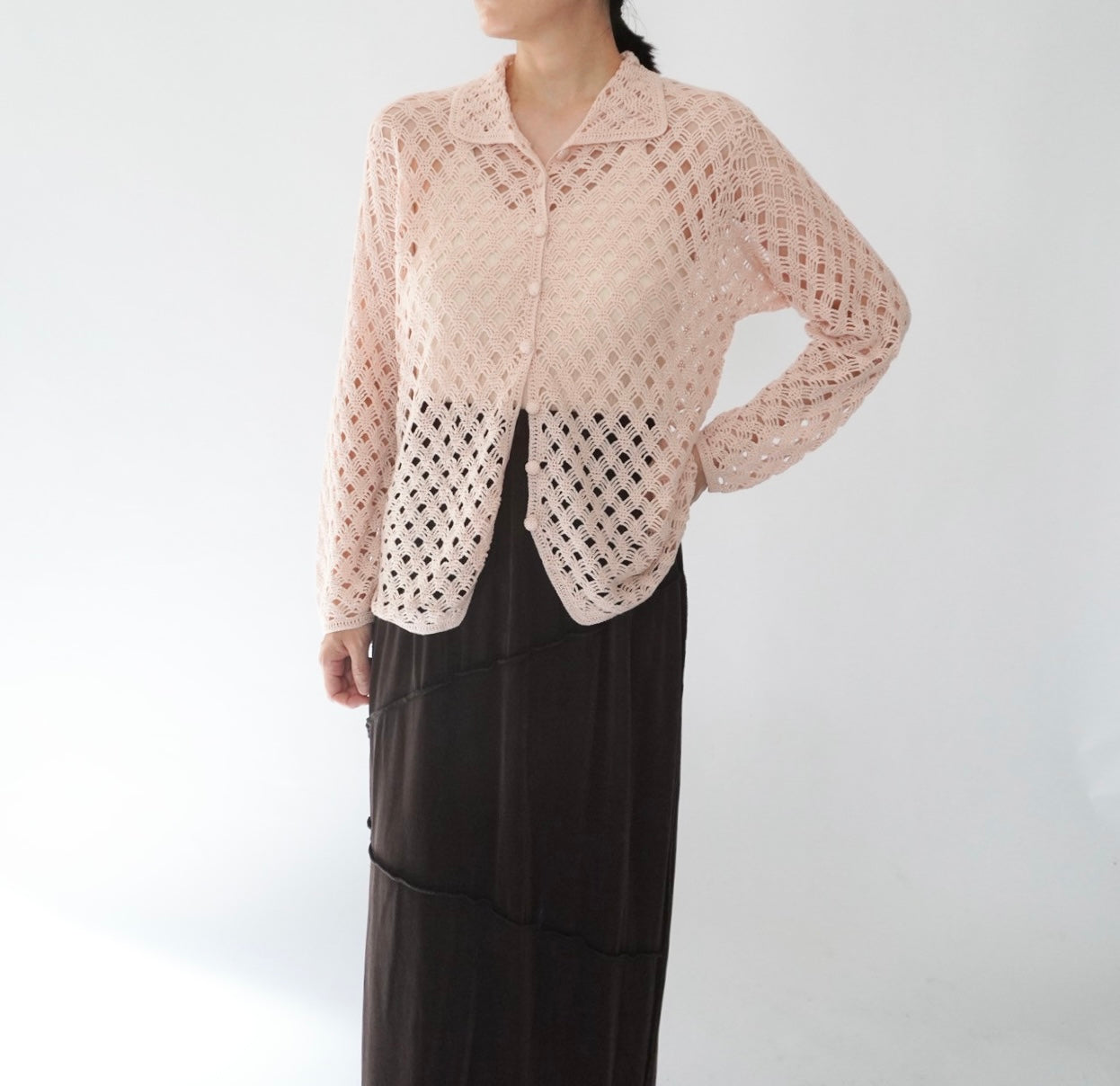 90s Crochet Shirt