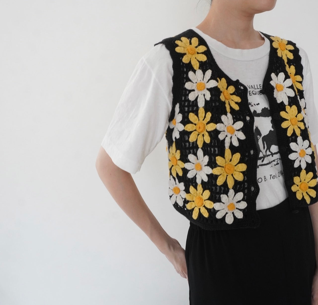 90s Crochet Top