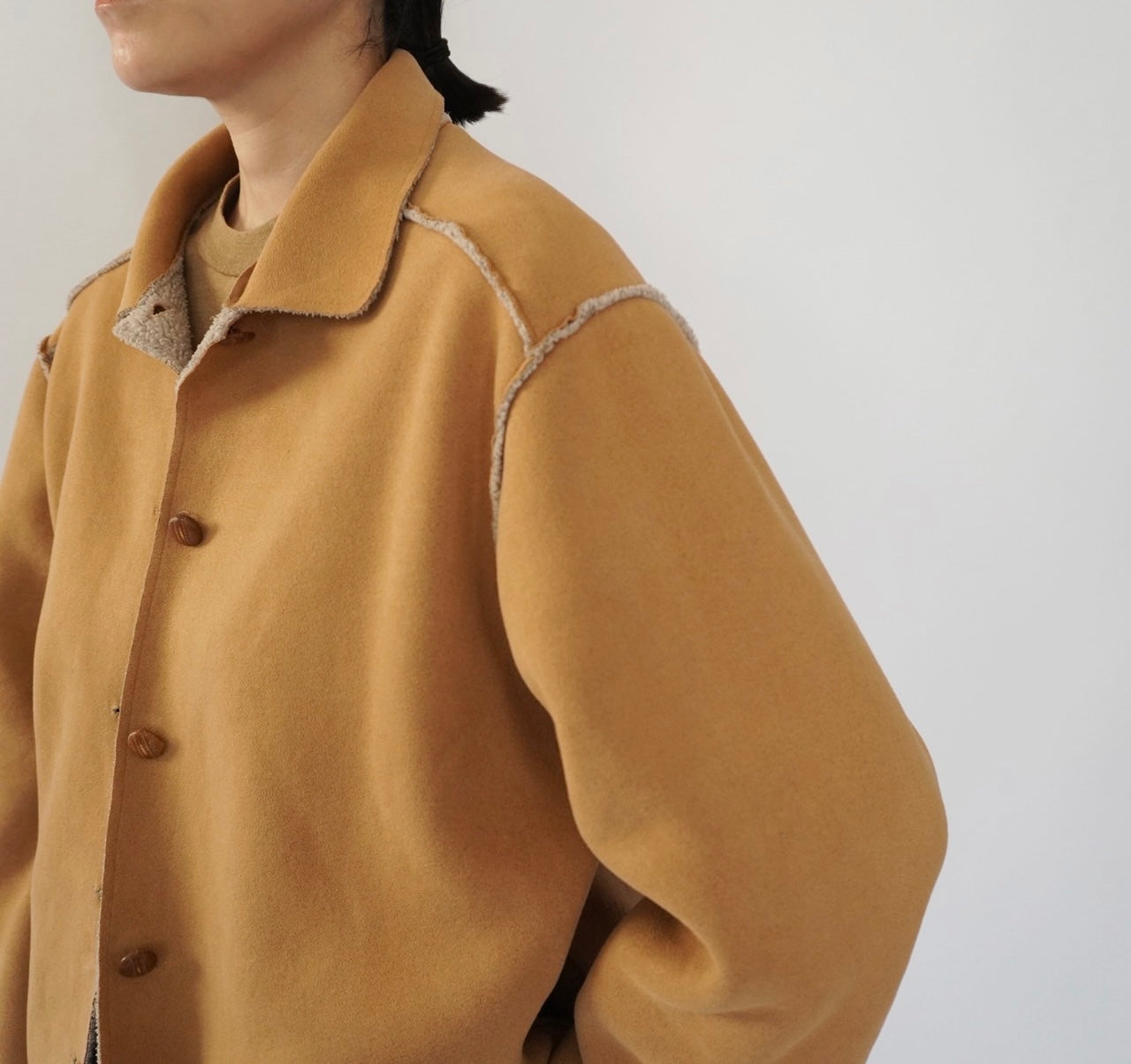 90s Faux Shearling Jacket