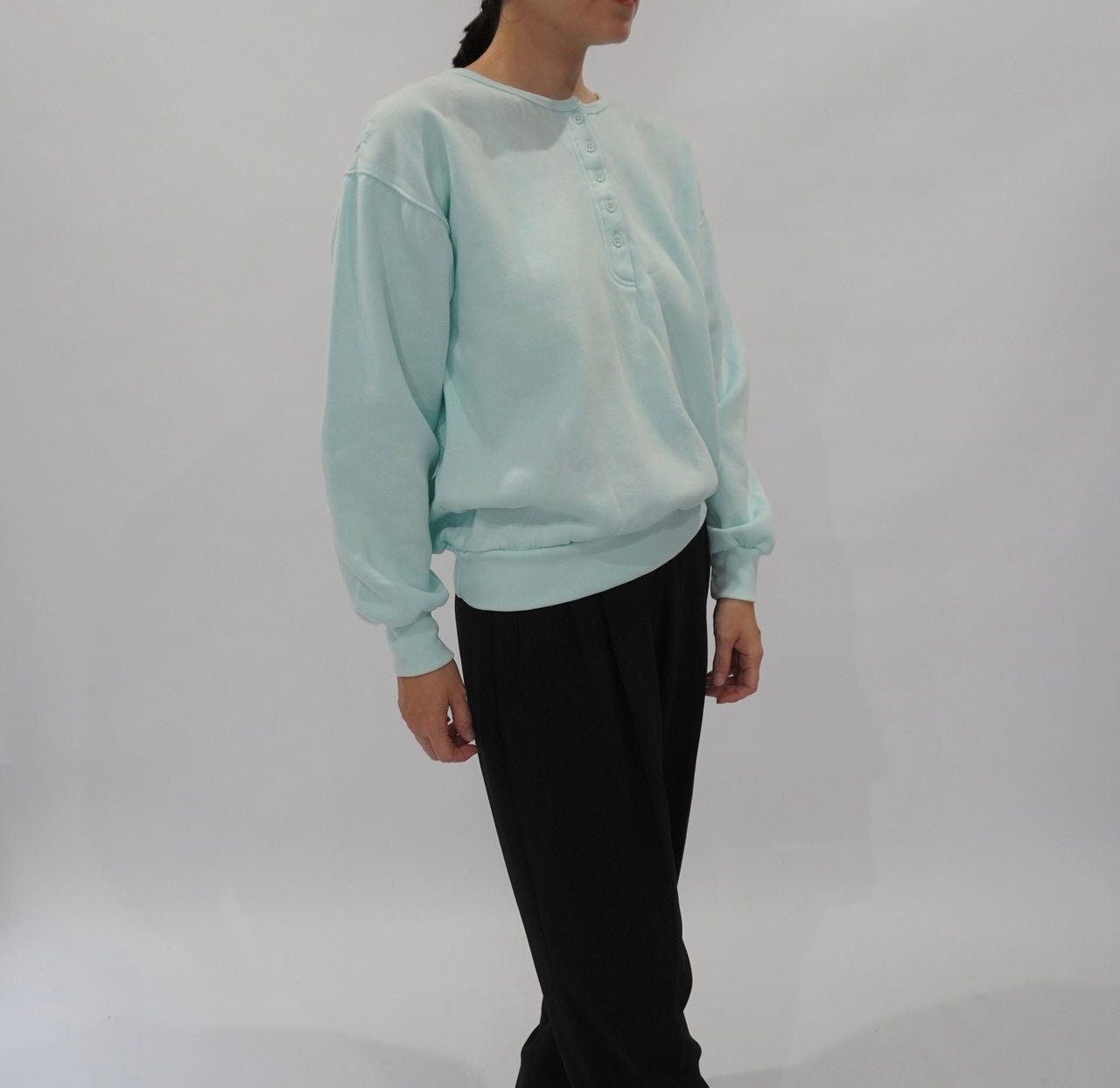 90s Light Blue Sweater