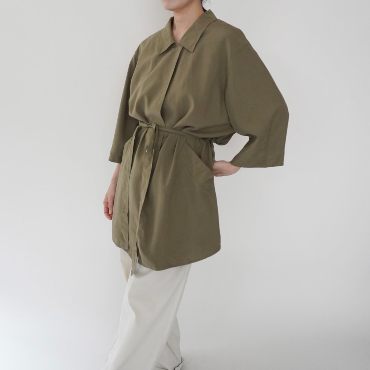 80s Silk Light Jacket Made in Italy