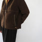 90s Faux Shearling Zipped Jacket