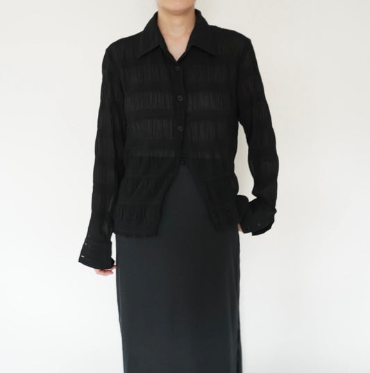 90s Pleat Shirt Dead Stock