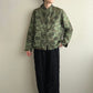 90s Silk Embroidery Shirt Jacket