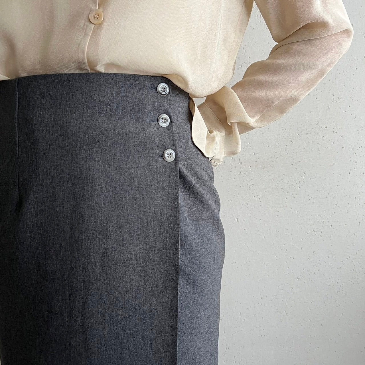 90s Wrap Skirt Made in Italy