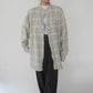 90s Linen Plaid Shirt