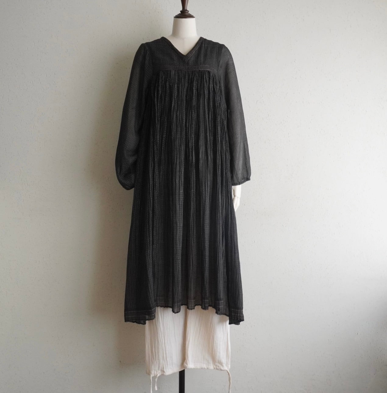 80s India Cotton Dress