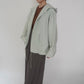 90s Linen×Silk Hoodie Jacket