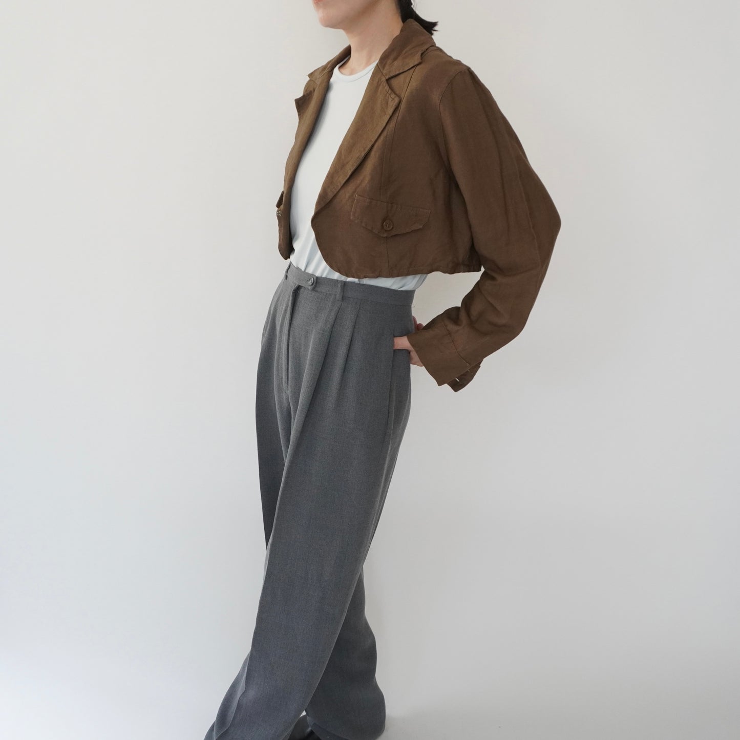 90s Cropped Light Jacket