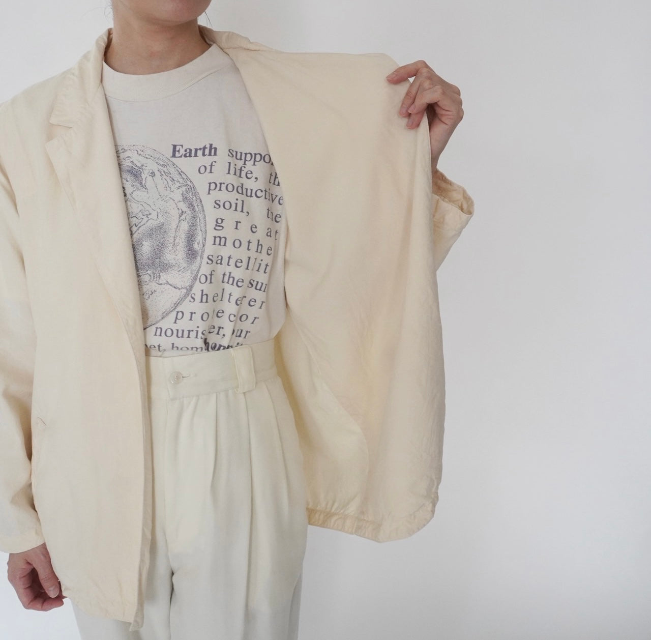 90s Silk Light Jacket