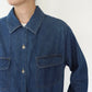 90s Denim Long Shirt