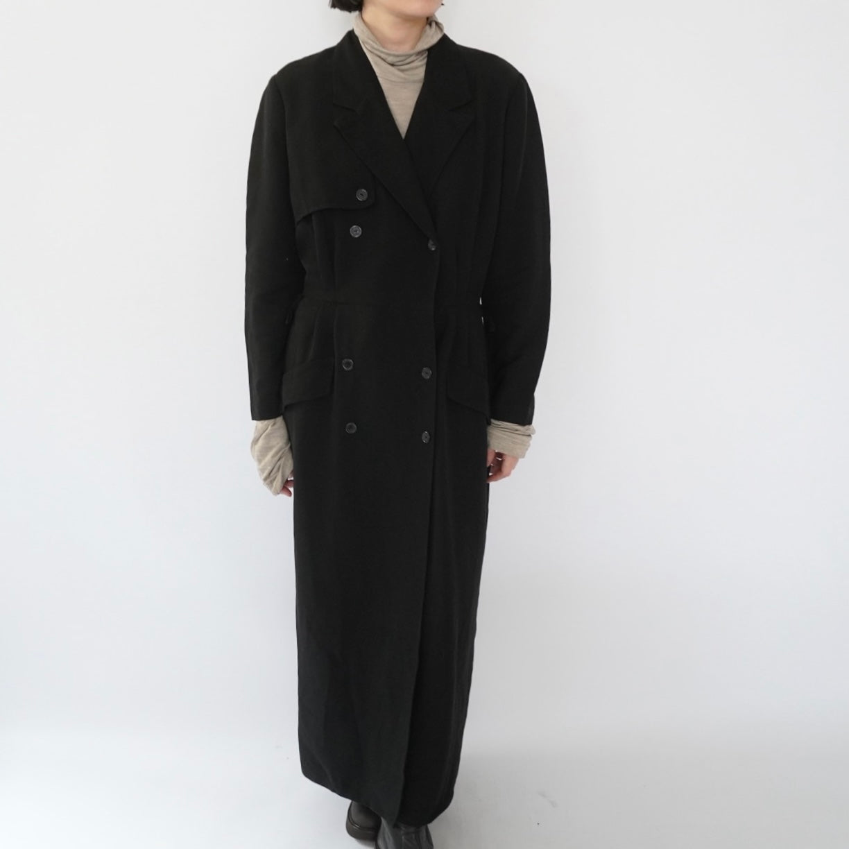 90s Black Design Dress