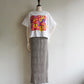 90s Pleat Skirt Made in France