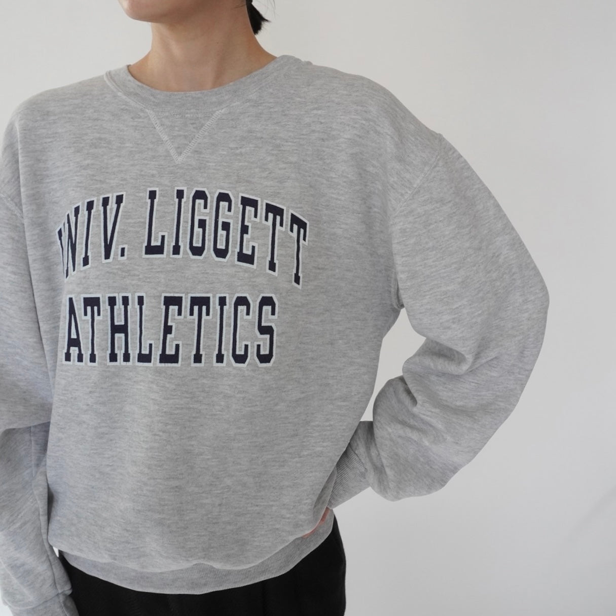 00s "Russell Athletic" Printed Sweater