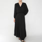 90s EURO Design Black Dress