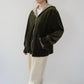 90s Hooded Velour Top