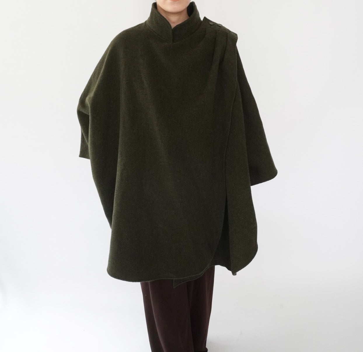 90s Design Poncho Jacket