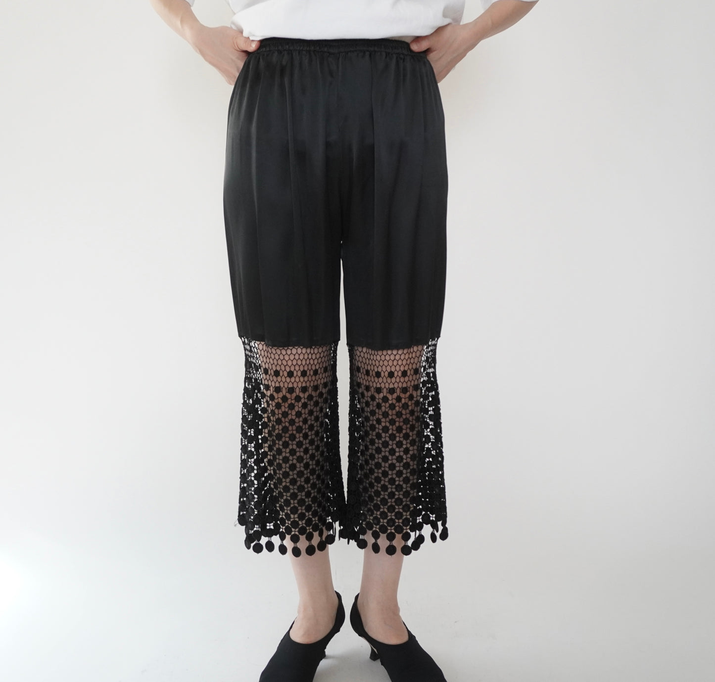 90s Crochet Design Pants