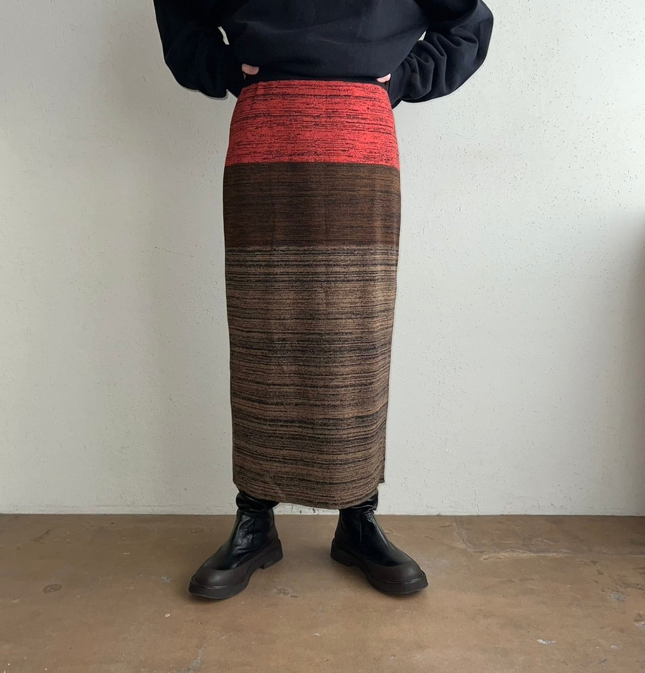 90s Knit Skirt Made in Italy