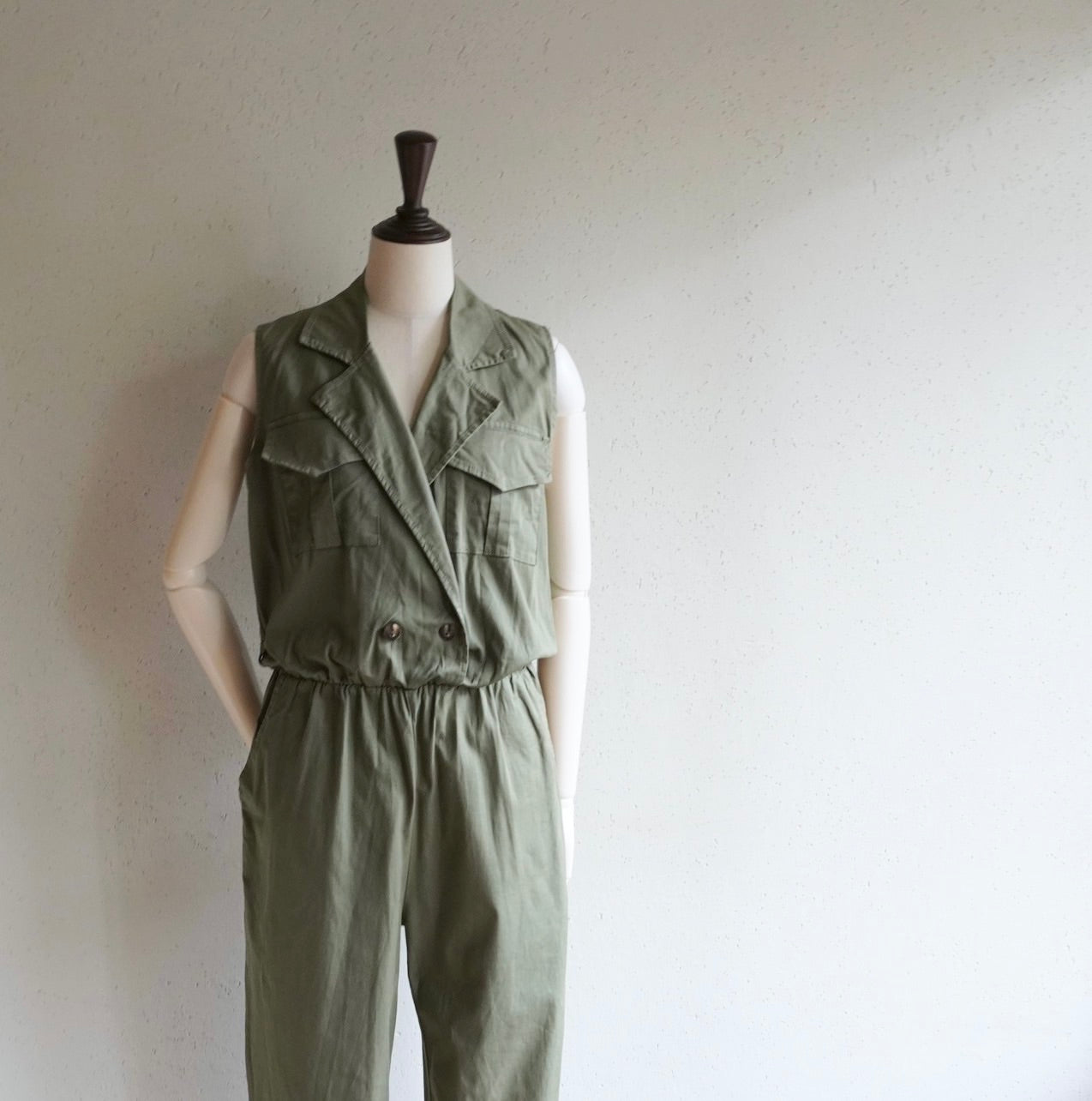 90s Sleeveless Jumpsuit Made in Italy