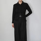 90s Black Ribbed Top