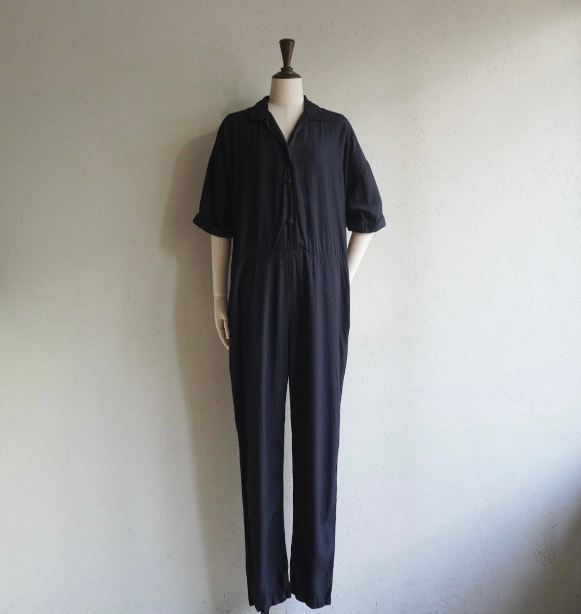 90s Lace Design Jumpsuit