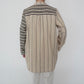 Beige Striped Design Shirt Made in Italy
