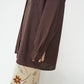 90s Brown Linen Shirt