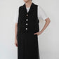 90s Black Sleeveless Shirt