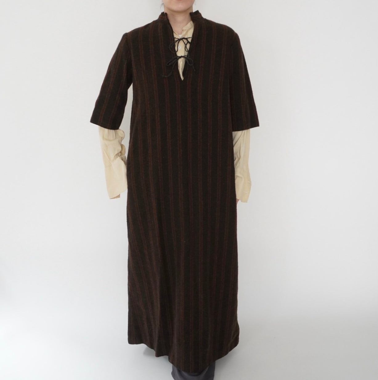 70s Maxi Striped Dress