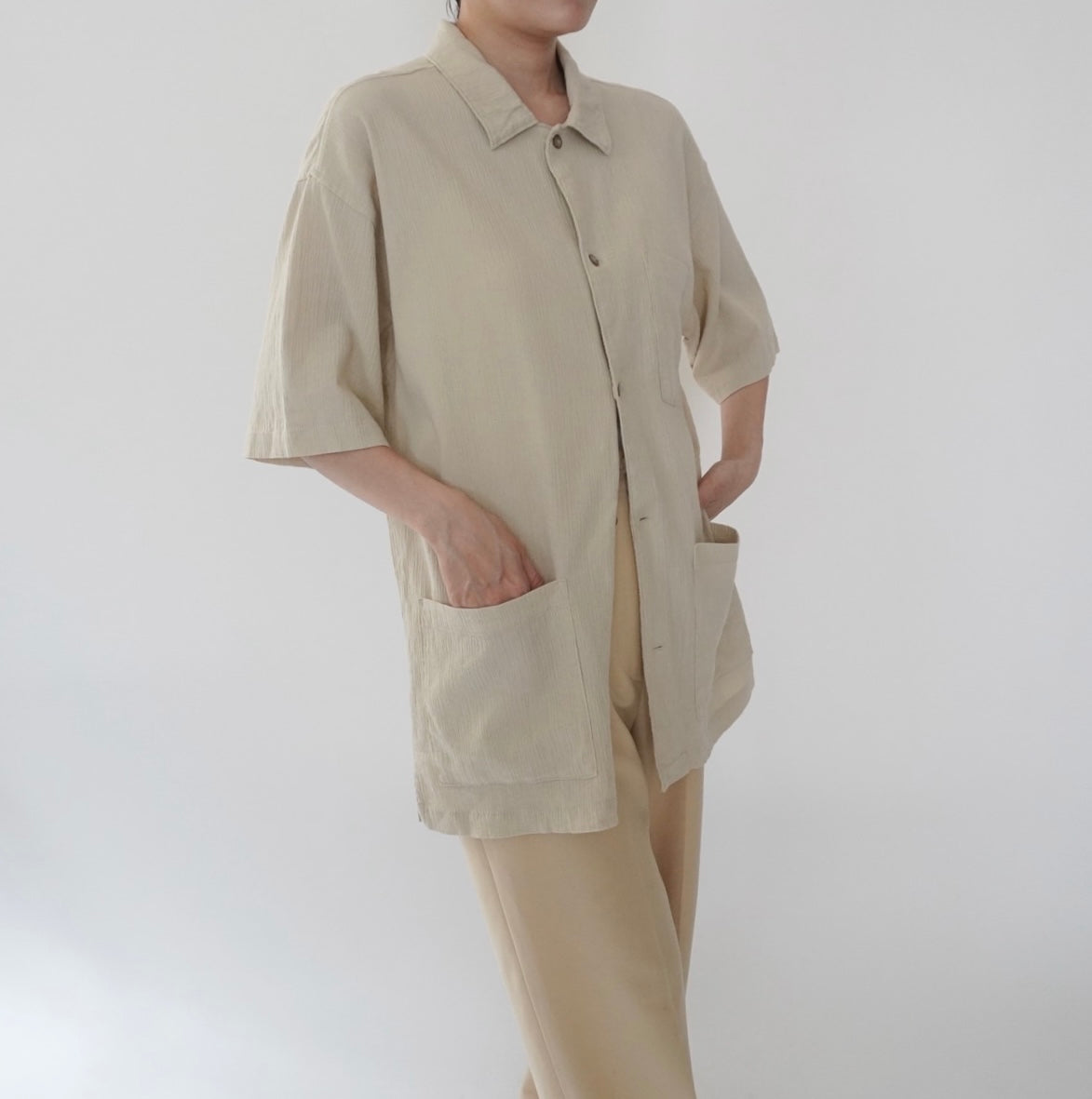 90s Beige Shirt