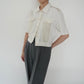 80s EURO Crochet Design Shirt
