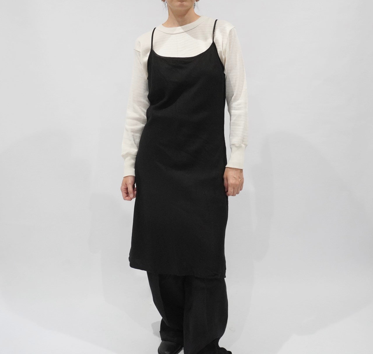 90s Black Camisole Dress