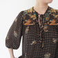 70s Printed Blouse