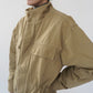" LL Bean " Cotton  Military Jacket
