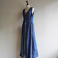 90s Sleeveless Denim Dress