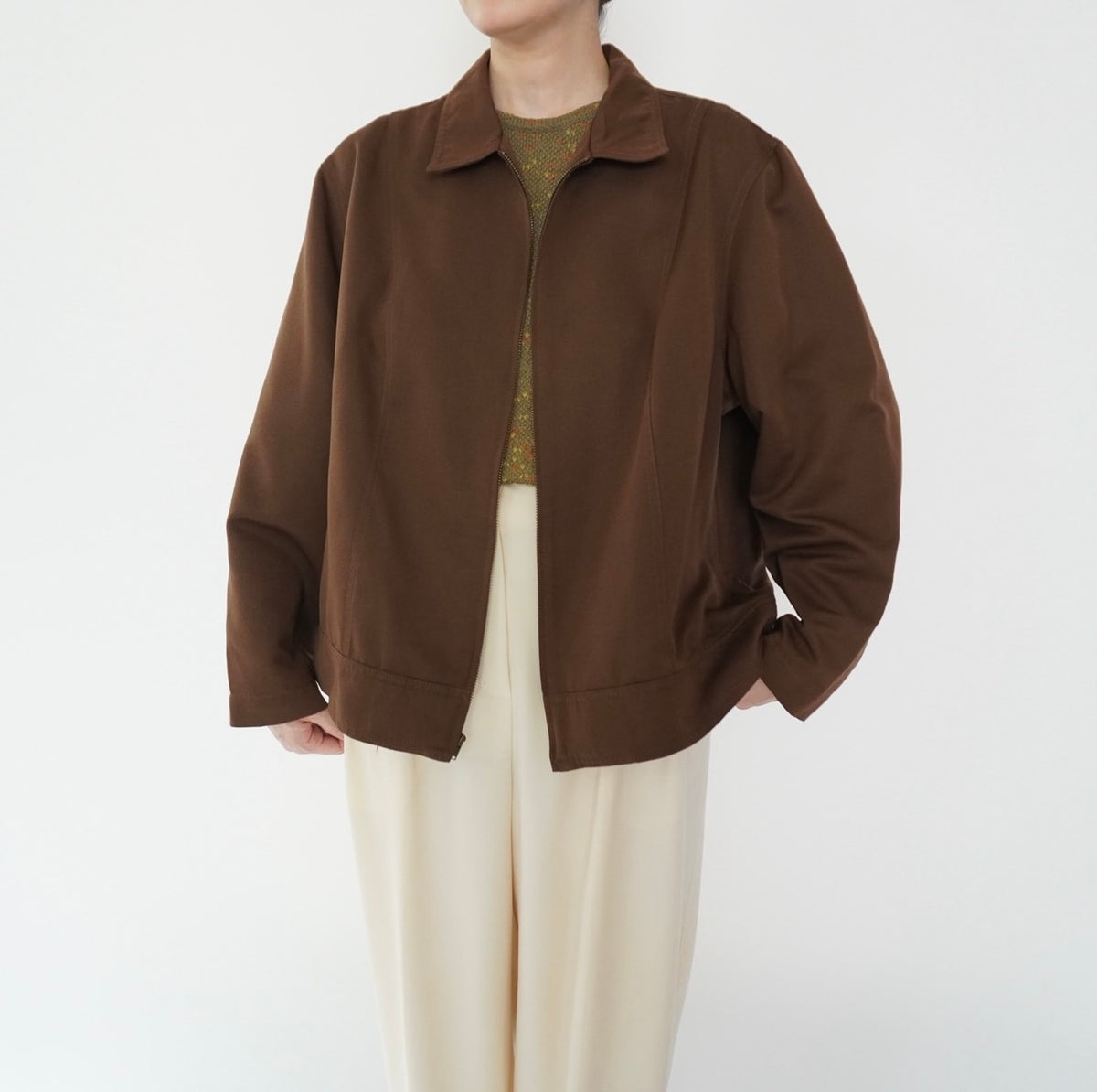 90s Brown Light Jacket