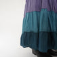 90s Striped Design Skirt Made in Italy