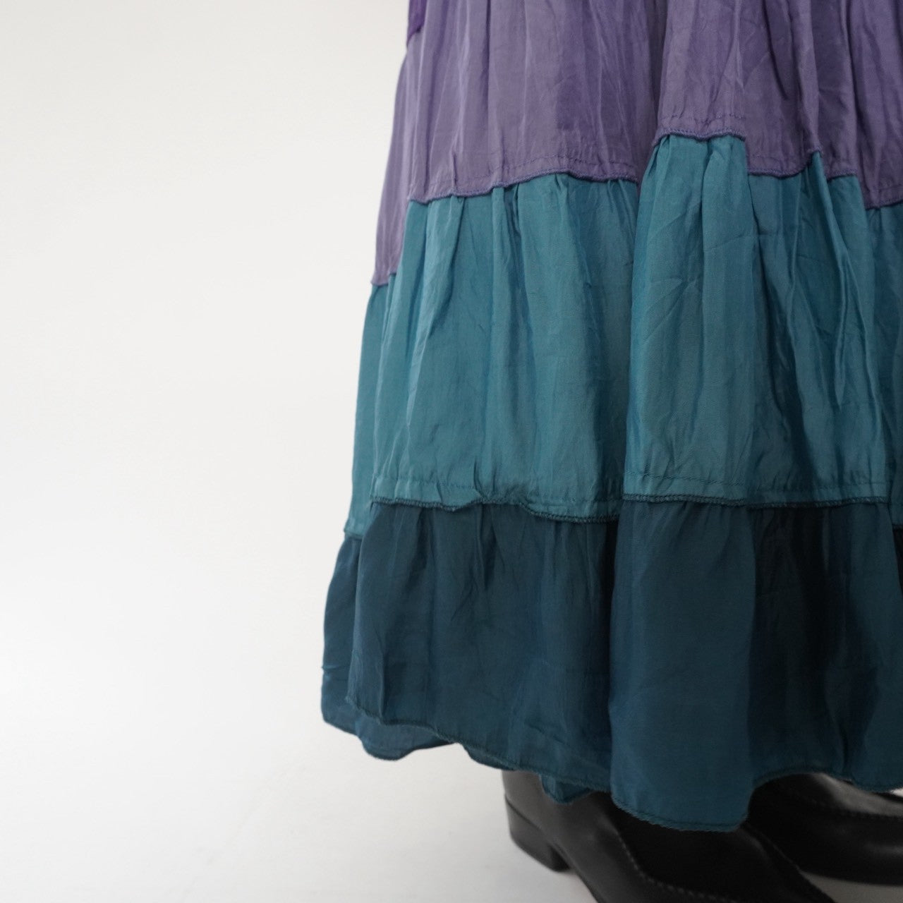 90s Striped Design Skirt Made in Italy