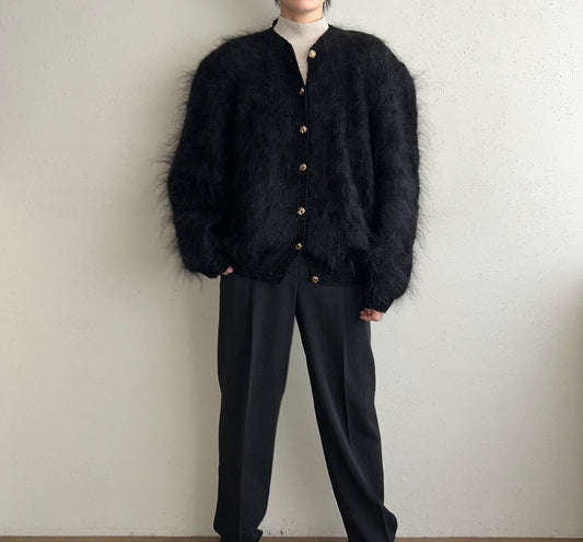90s Mohair Knit Cardigan Made in Italy