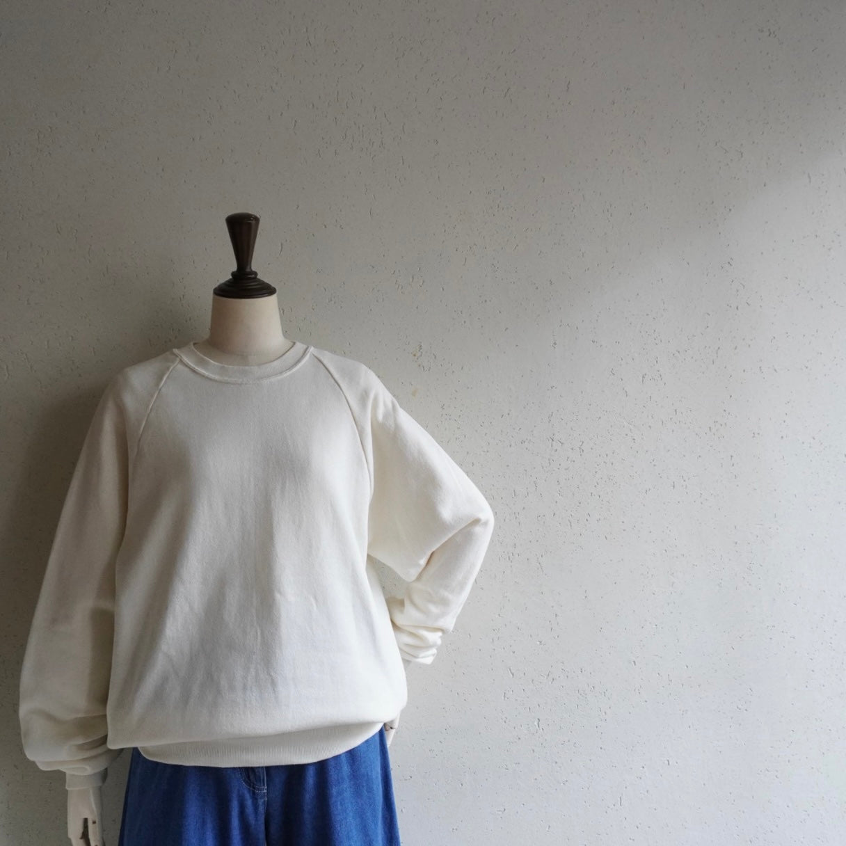 90s Ivory Sweater Made in USA