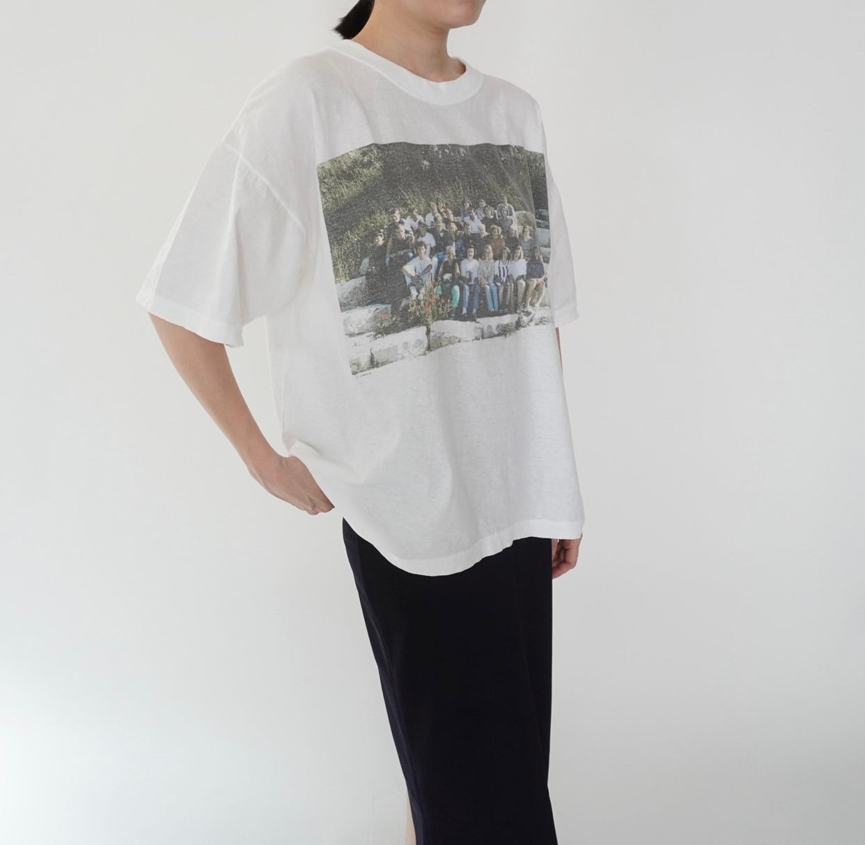 90s EURO Photo Printed T-shirt