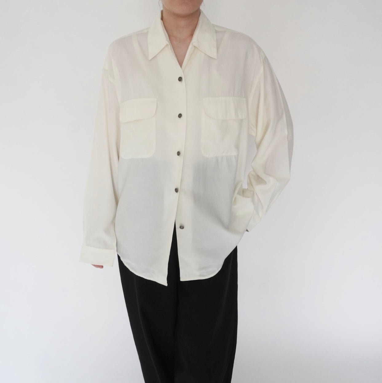 90s Ivory Shirt