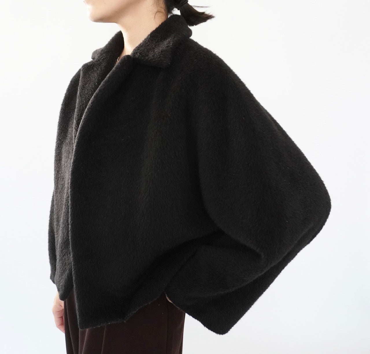 90s Shaggy Mohair Jacket  Made in Italy